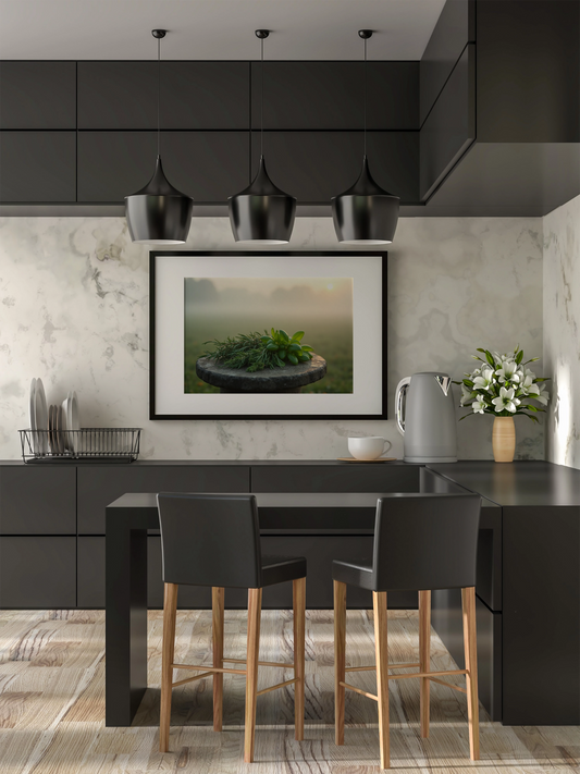 Frische im Morgengrauen