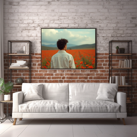 Im Meer der Mohnblüten