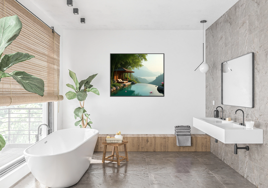 Ruheoase im asiatischen Paradies