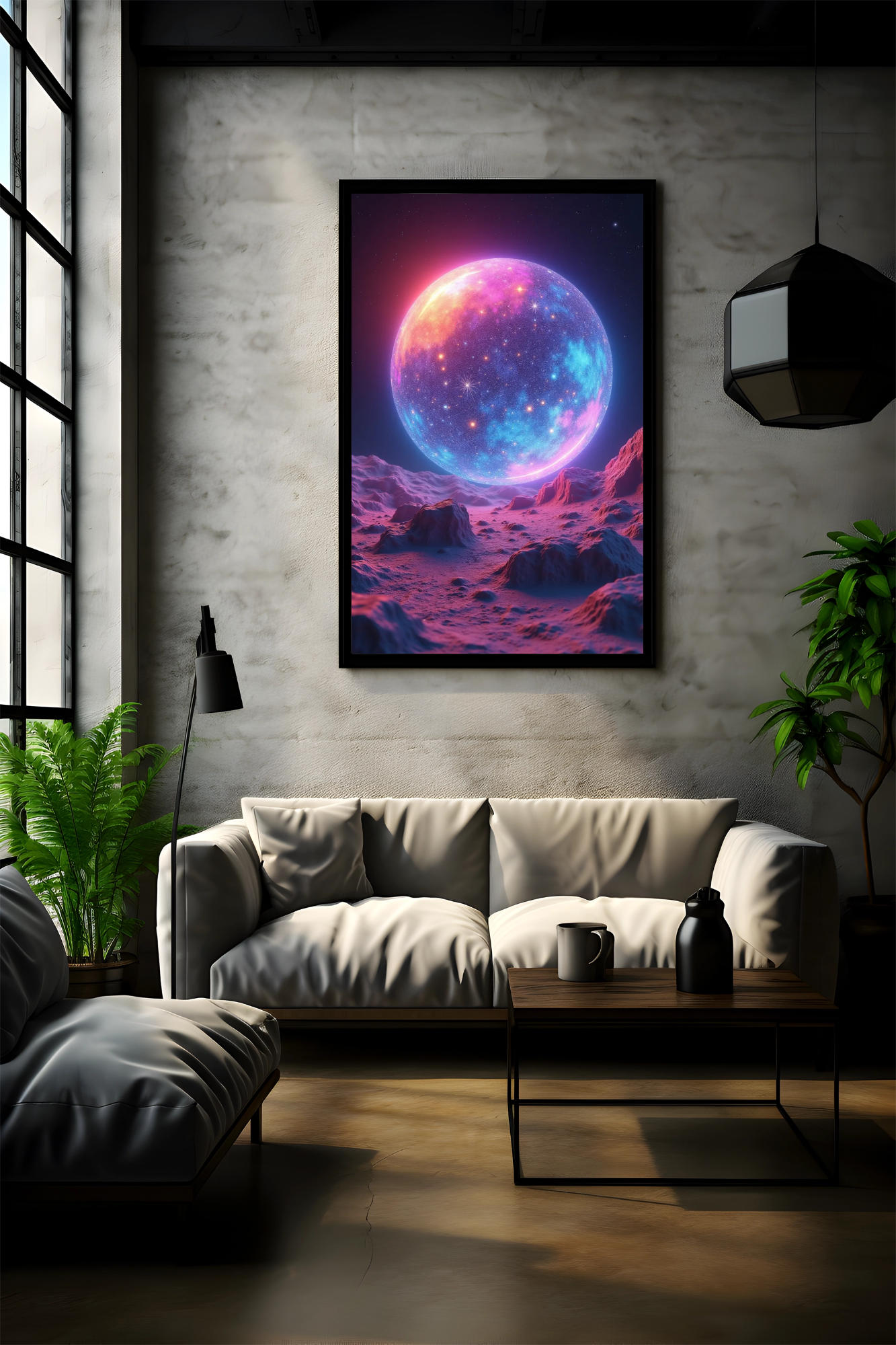 Galaktischer Zauber im Farbenspiel