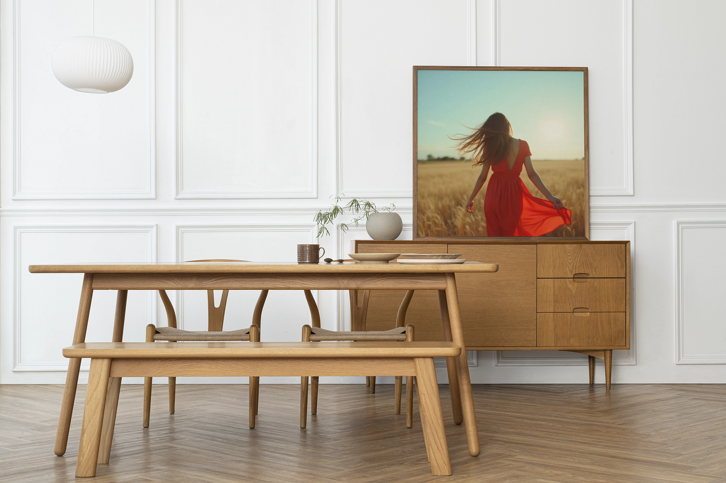 Freiheit im goldenen Licht