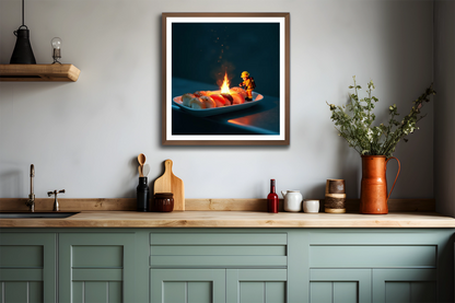 Mini-Feuerwehr beim Sushi-Einsatz