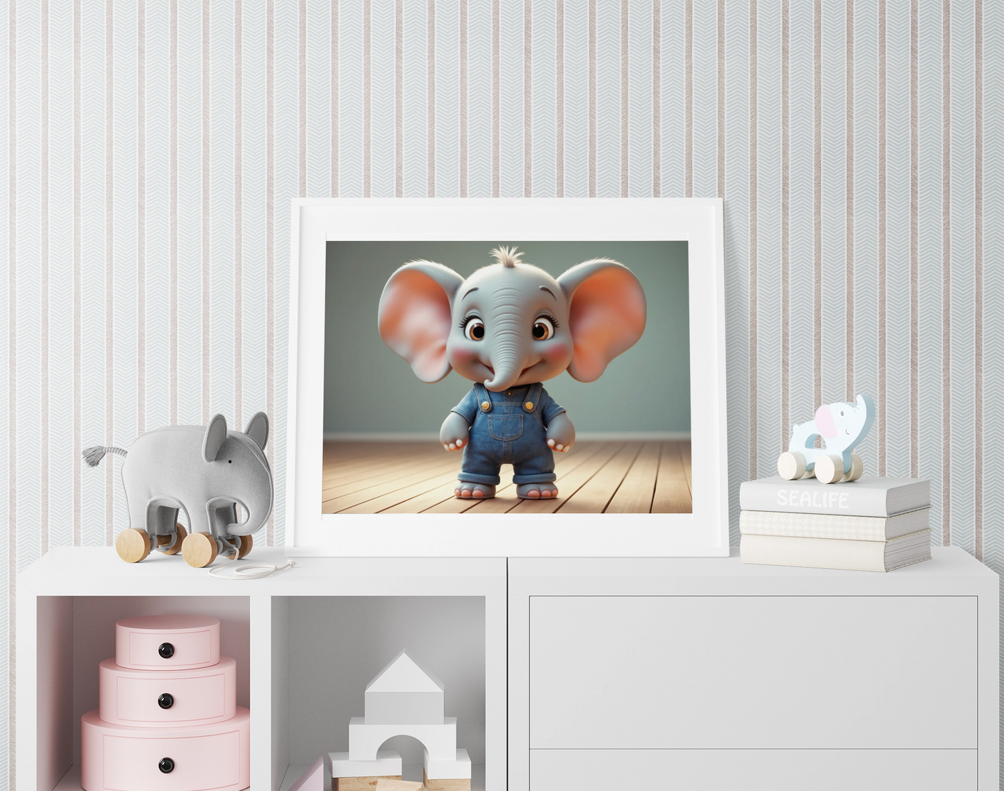 Kleiner Elefant ganz groß