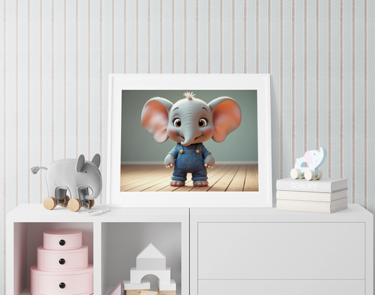 Kleiner Elefant ganz groß