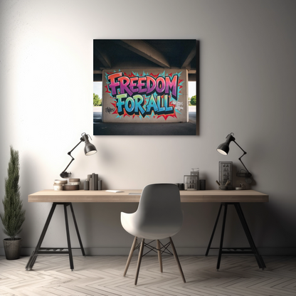 Freiheit unter der Brücke