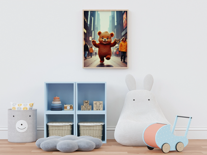 Tanzender Glücksbär