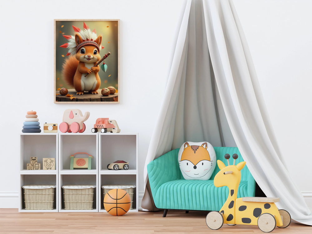 Das kleine Abenteurer-Eichhörnchen