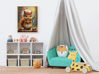 Das kleine Abenteurer-Eichhörnchen