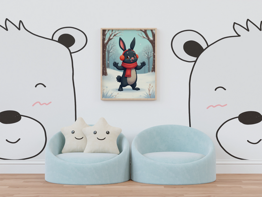 Winterfreude im Schnee