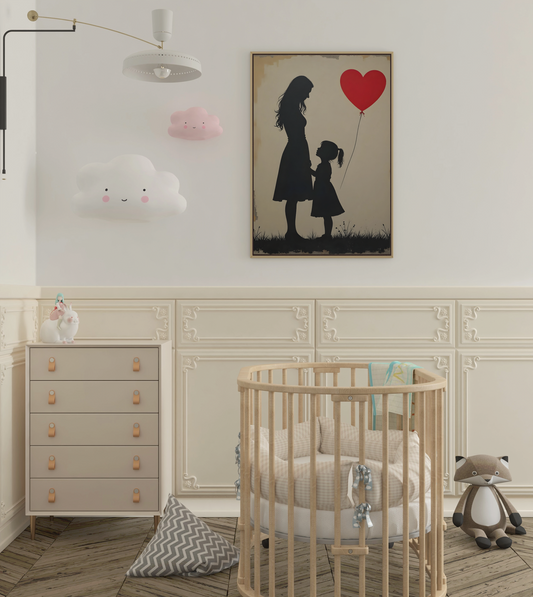 Liebe in Schablonenform